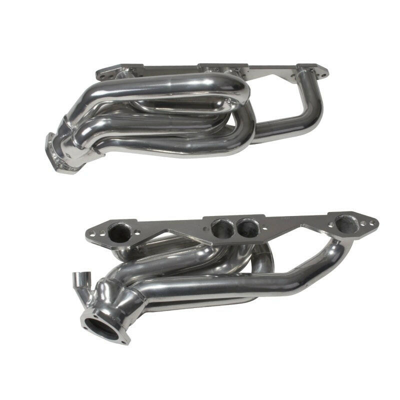 BBK 96-98 GM Truck SUV 5.0 5.7 Shorty Tuned Length Exhaust Headers - 1-5/8 Silver Ceramic Headers & Manifolds BBK