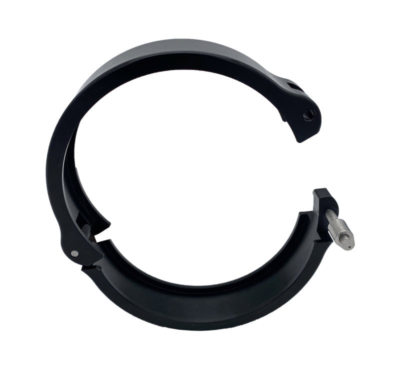 Granatelli 3.5in Dual Seal Clamshell Clamp - Aluminum Black Clamps Granatelli Motor Sports