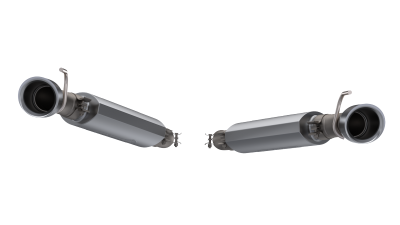 QTP 2016-2024 Chevrolet Camaro SS 6.2L QTP AR3 Dual Tip Axle Back Axle Back QTP