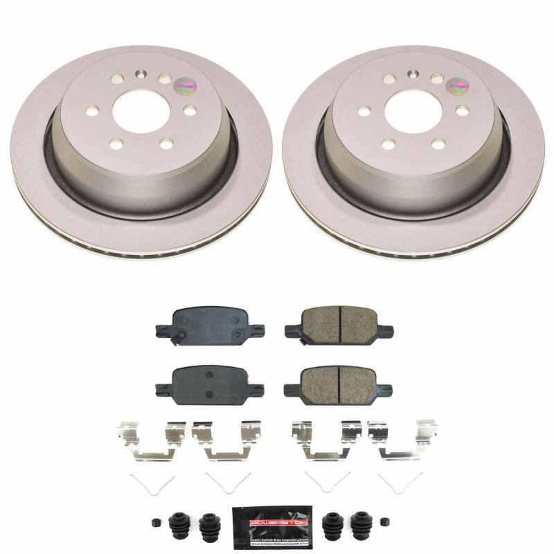 Power Stop 21-22 Chevrolet Colorado Rear Z23 Coated Brake Kit Brake Kits - Performance D&S PowerStop