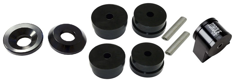 Torque Solution Side/Rear Mount Inserts & Billet Front Engine Mount Combo: Mitsubishi Evo X 08-14 Engine Mounts Torque Solution