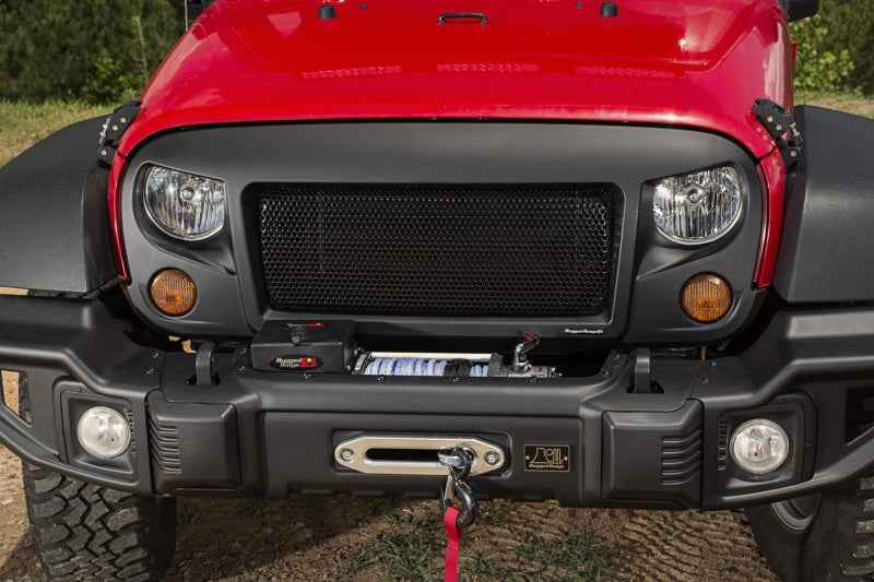 Rugged Ridge Spartan Grille 07-18 Jeep Wrangler JK Grilles Rugged Ridge