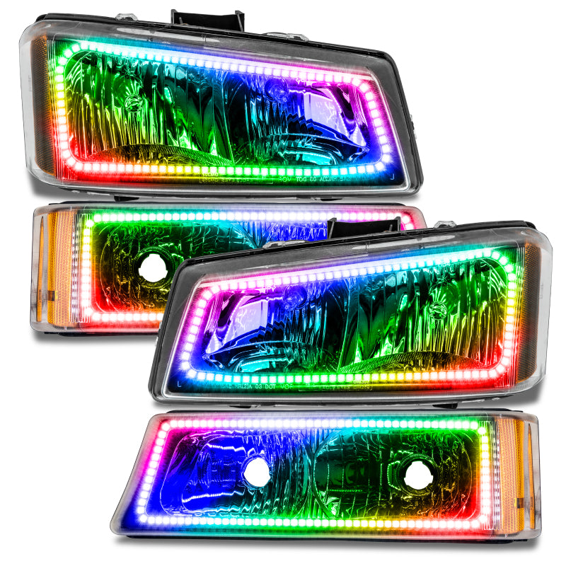 Oracle 03-06 Chevy Silverado Pre-Assembled Headlights w/ Parking Lights - w/o Cntrl Headlights ORACLE Lighting
