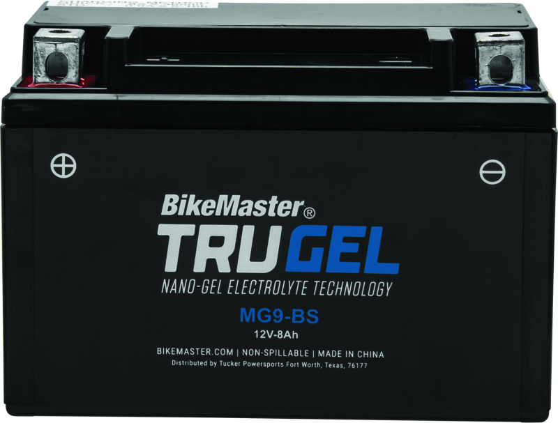 BikeMaster TruGel Battery - MG9-BS Batteries BikeMaster