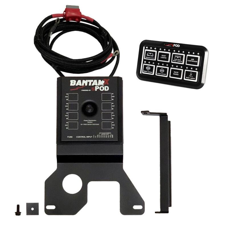 sPOD Jeep JL V8 BantamX HD Control Panel Switch Panels SPOD