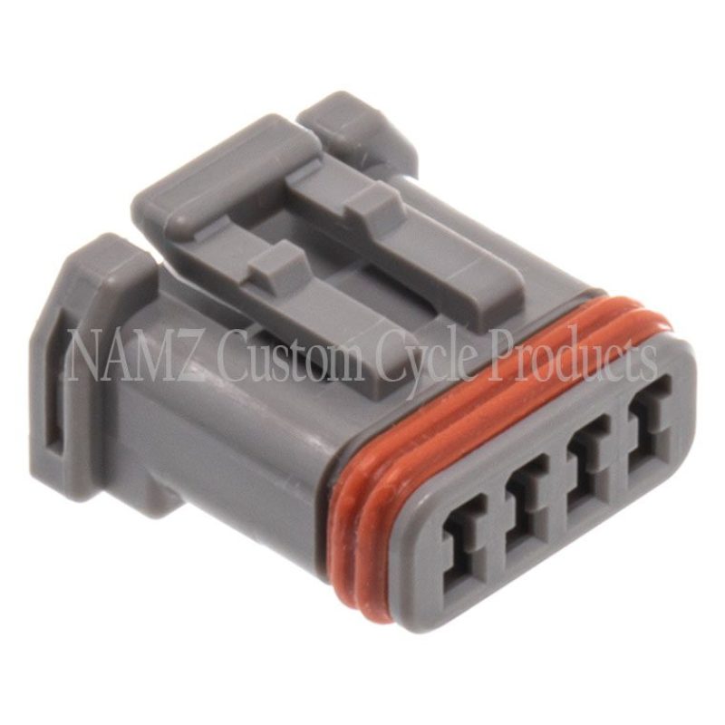 NAMZ JAE MX-1900 4-Position Gray Female Socket Housing (HD 69201179) Wiring Connectors NAMZ