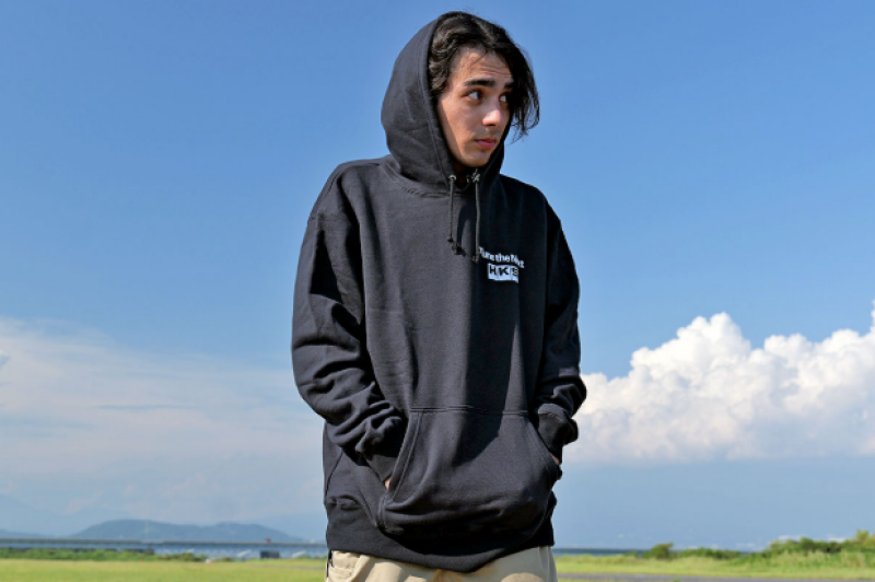 HKS HOODIE SUPER DRAGER BLACK XL Shirts HKS