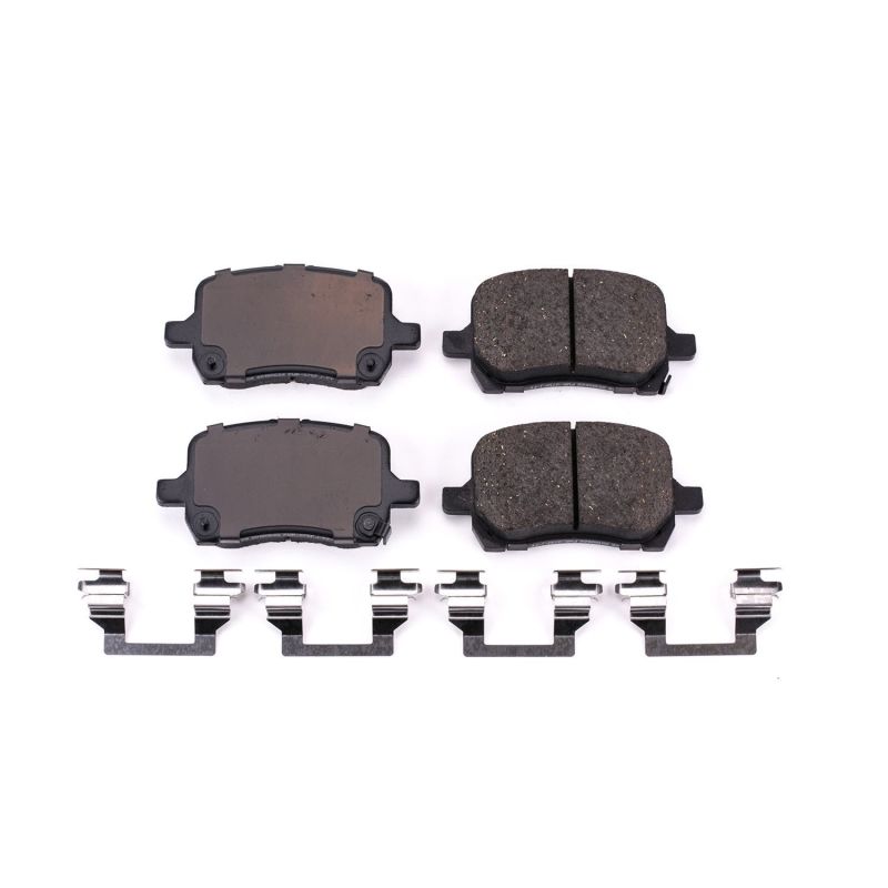 Power Stop 05-06 Chevrolet Cobalt Front Z17 Evolution Ceramic Brake Pads w/Hardware Brake Pads - OE PowerStop