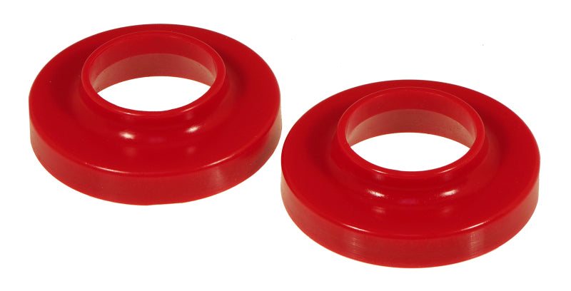Prothane Jeep TJ Front Coil Spring Isolator - Red Spring Insulators Prothane
