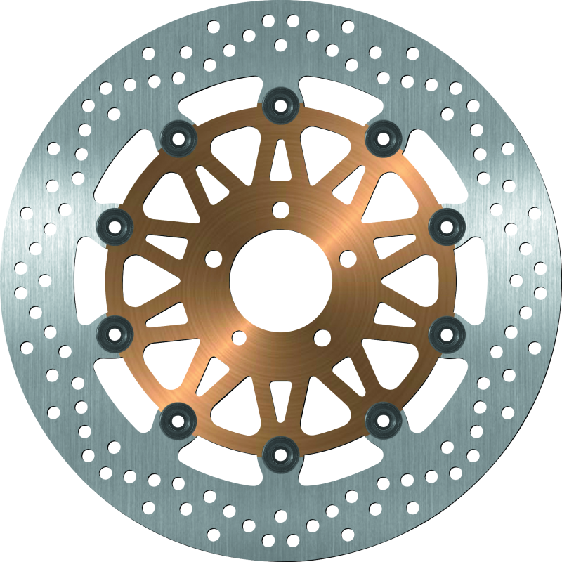 BikeMaster Kawasaki Brake Rotor Brake Rotors - Slot & Drilled BikeMaster