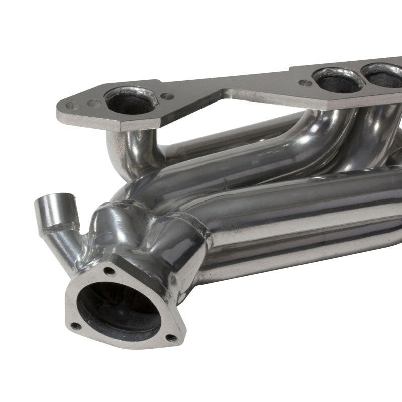 BBK 96-98 GM Truck SUV 5.0 5.7 Shorty Tuned Length Exhaust Headers - 1-5/8 Silver Ceramic Headers & Manifolds BBK
