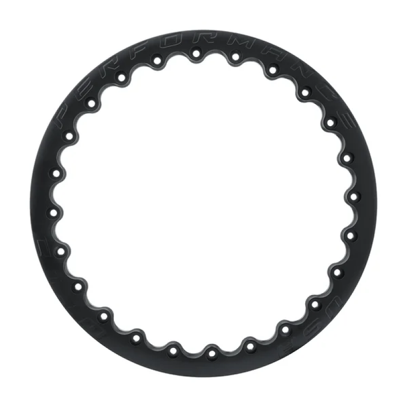 Weld Performance RF 17in Beadlock Ring A - Satin Black Wheel Accessories Weld