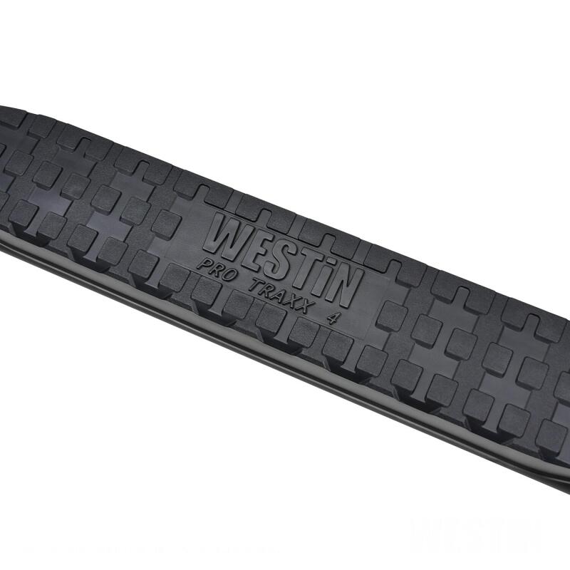 Westin 05-21 Toyota Tacoma Access Cab PRO TRAXX 4 Oval Nerf Step Bars - Blk Nerf Bars Westin