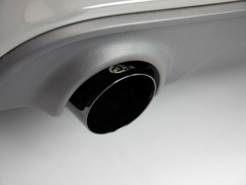 aFe MACH Force-XP 4-1/2in Black OE Replacement Exhaust Tips - 15-19 Dodge Charger/Hellcat Tips aFe