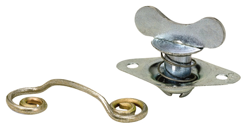 Moroso Quick Fastener - Self Ejecting - Butterfly Head - 5/16in x .450in - Steel - 10 Pack Fittings Moroso
