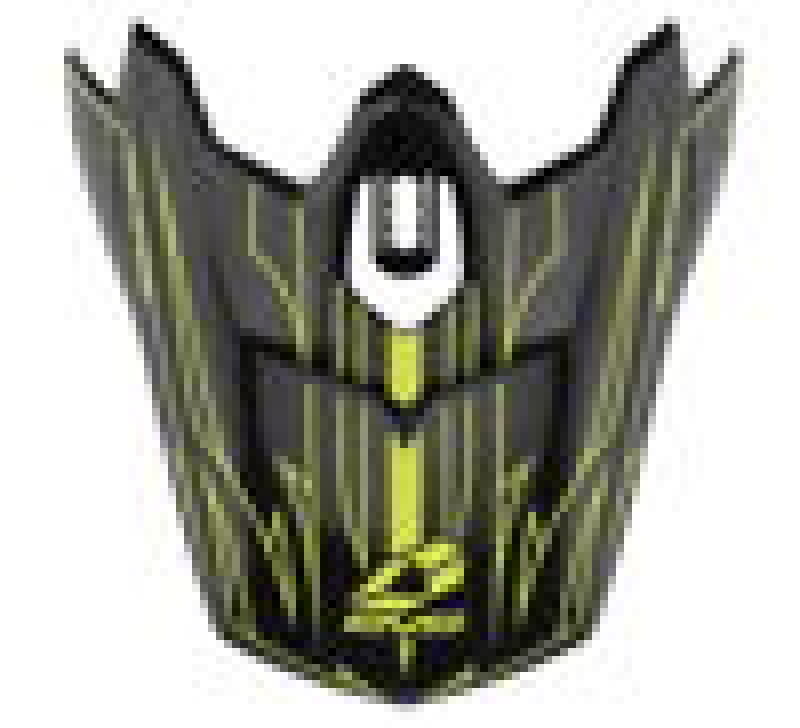 EVS T3 Pinner Visor - Black/ Hiviz Yellow Helmets and Accessories EVS