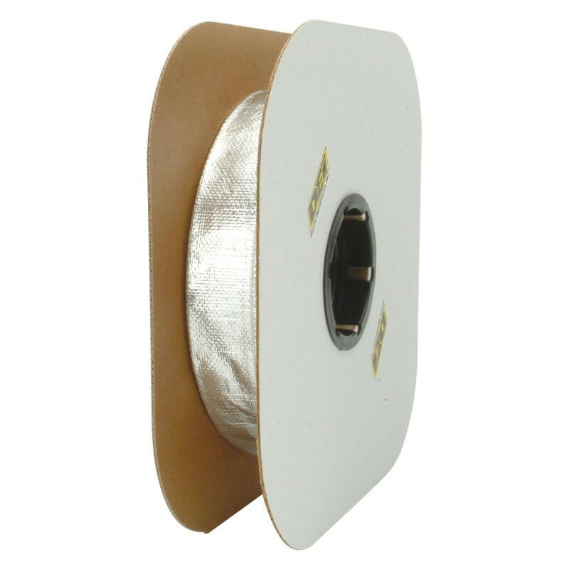 DEI Heat Sheath 1/2in I.D. x 3ft - Aluminized Sleeving - Sewn Edge Thermal Sleeves DEI