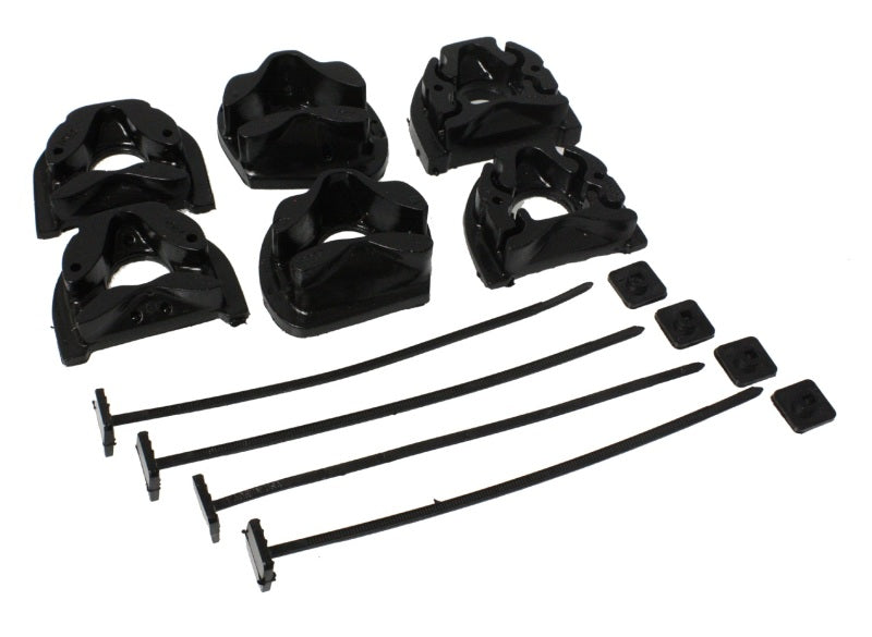 Energy Suspension 94-01 Acura Integra / 99-00 Honda Civic Si (Manual Transmission) Black Motor Mount Bushing Kits Energy Suspension