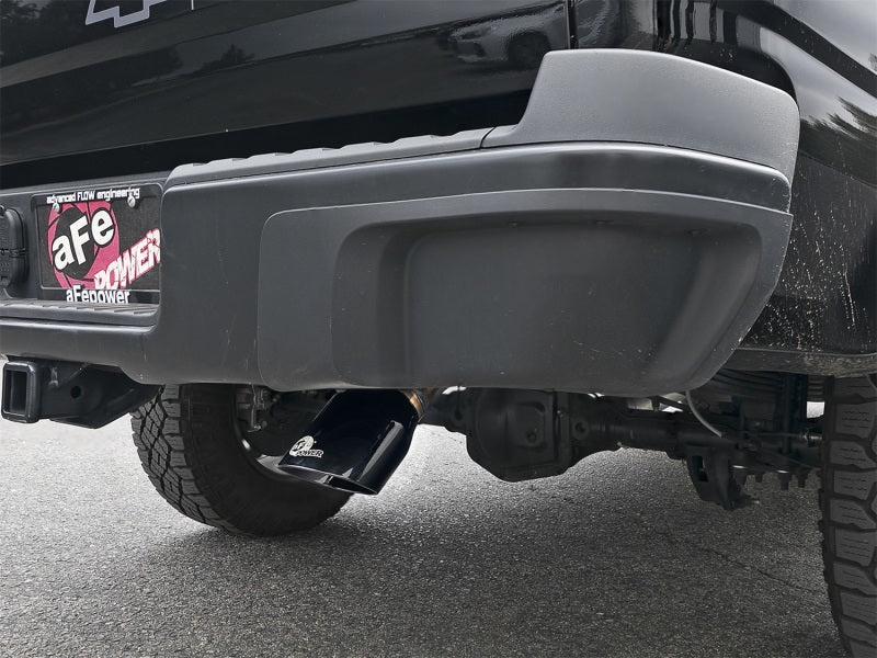 aFe MACH Force-Xp Hi-Tuck 3in. 409 SS C/B Exhaust 15-18 GM Colorado/Canyon L4-2.5L/V6-3.6L - Blk Tip Catback aFe