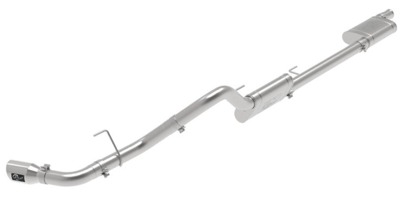 aFe Apollo GT Series 409 Stainless Steel Cat-Back Exhaust 2020 Jeep Gladiator 3.6L - Polished Tip Catback aFe