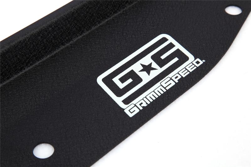 GrimmSpeed 08+ Subaru Impreza/WRX/STI Radiator Shroud w/Tool Tray - Black Radiator Shrouds GrimmSpeed