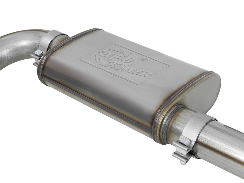aFe MACH Force-XP 3in 409 SS Cat-Back Exhaust w/ Polished Tip 17-19 GM Colorado/Canyon V6-3.6L Catback aFe