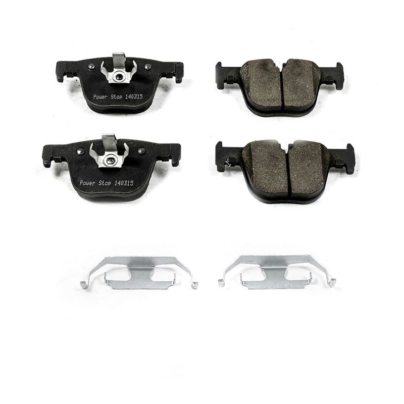 Power Stop 2016 BMW 328i Rear Z17 Evolution Ceramic Brake Pads w/Hardware Brake Pads - OE PowerStop