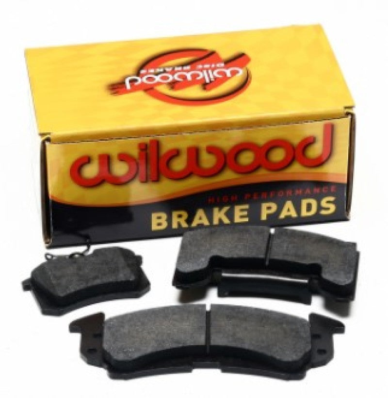 Wilwood PolyMatrix Pad Set - 6617 A W6A /W4A AERO 4/6 (.670in Thk) Brake Pads - Racing Wilwood