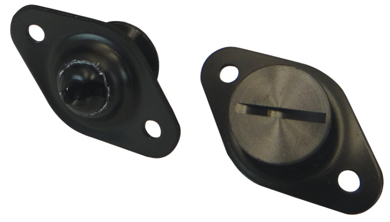 Moroso Quick Fastener - Self Ejecting - 5/16in x .550in - Aluminum - Black - 10 Pack Fittings Moroso