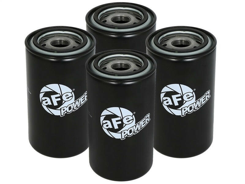 aFe ProGuard D2 Fluid Filters Oil F/F OIL 89-16 Dodge Diesel Trucks L6-5.9L/6.7L (td) (4 Pack) Oil Filters aFe