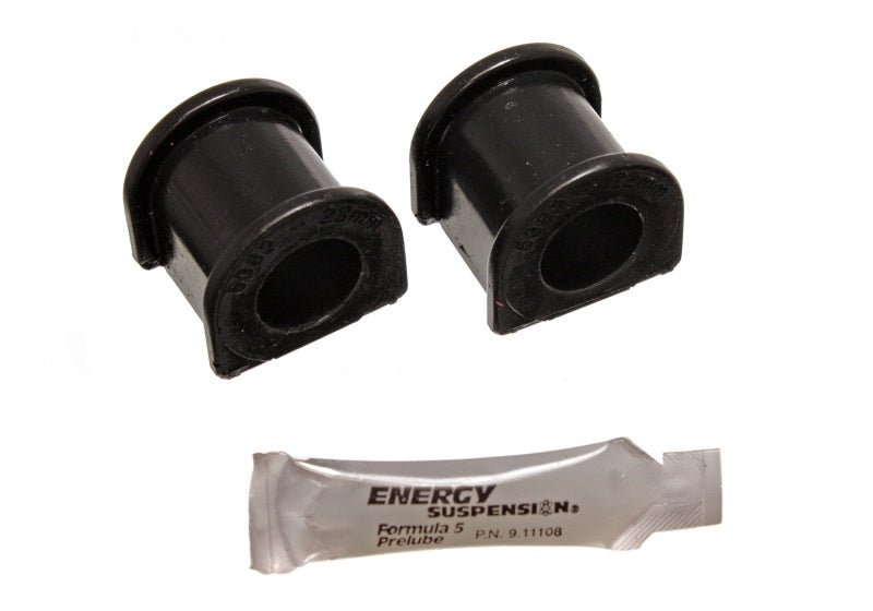 Energy Suspension 96-00 Honda Civic/CRX Black 22mm Front Sway Bar Bushings Bushing Kits Energy Suspension