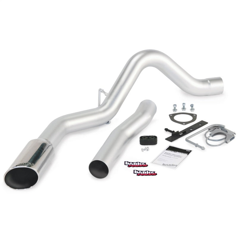 Banks Power 15 Chevy 6.6L LML ECLB/CCSB/CCLB Monster Exhaust Sys - SS Single Exhaust w/ Chrome Tip Catback Banks Power