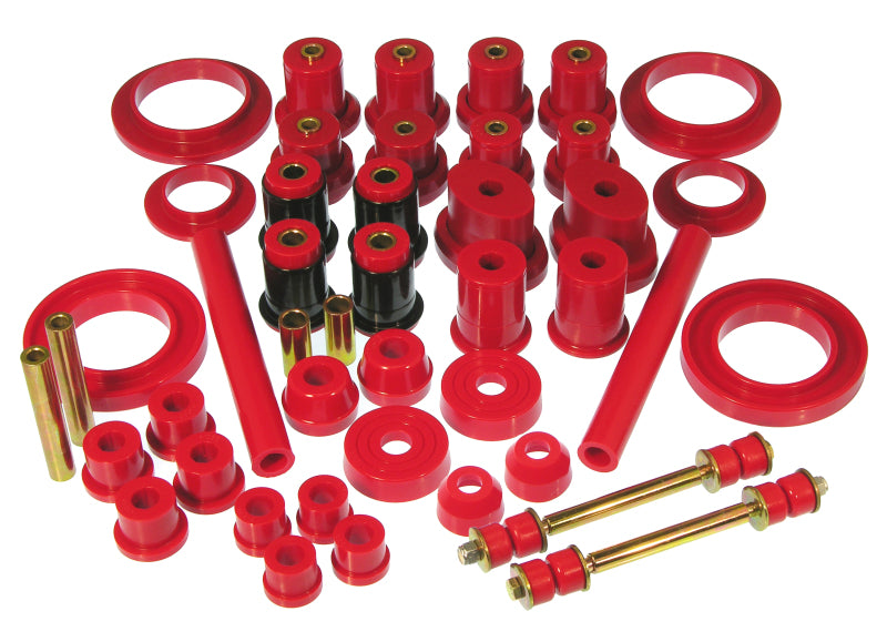 Prothane 85-93 Ford Mustang Total Kit - Red Bushings - Full Vehicle Kits Prothane