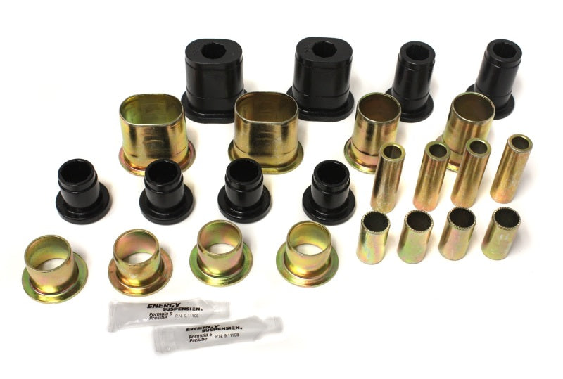 Energy Suspension Universal Black Front Control Arm Bushing Set - Complete Set Bushing Kits Energy Suspension