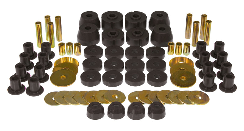 Prothane 72-93 Dodge Ramcharger 4wd Total Kit - Black Bushings - Full Vehicle Kits Prothane