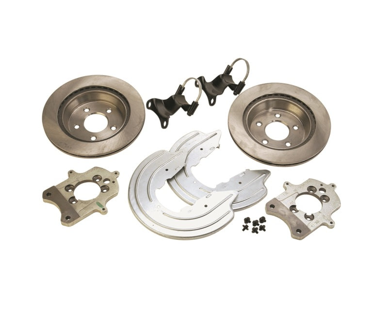 Ford Racing 1994-2004 Mustang GT Rear Brake Bracket Upgrade Kit Big Brake Kits Ford Racing