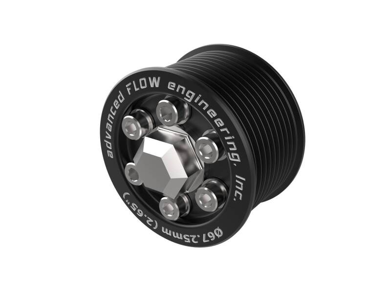 aFe 15-23 Dodge Challenger / 15-23 Dodge Charger SRT Hellcat 2.65in Supercharger Power Pulley Kit Pulleys - Crank, Underdrive aFe