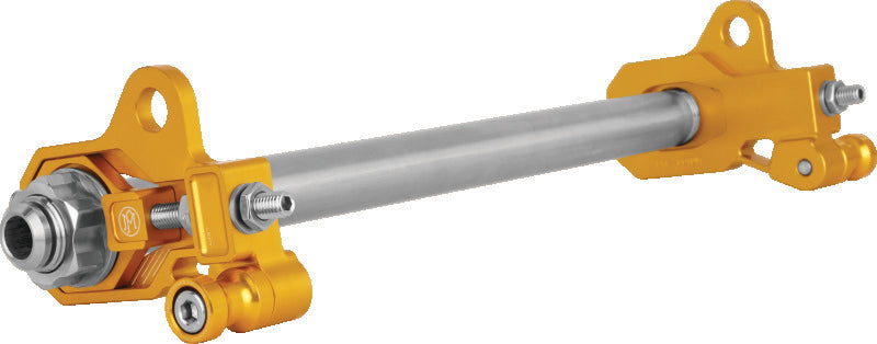 Performance Machine Axle Adjuster Kit - Gold Ano Axles Performance Machine