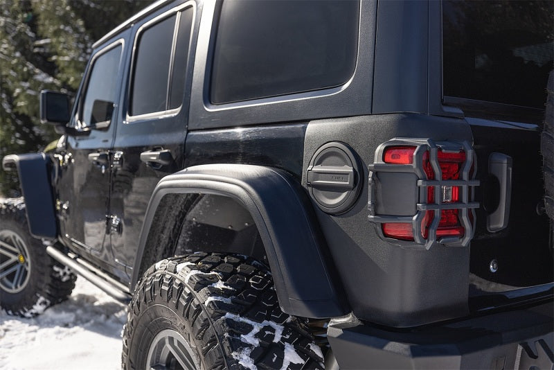 Rugged Ridge Rear Corner Kit Body Armor 18-22 Jeep Wrangler JL/JLU Models Body Armor & Rock Rails Rugged Ridge
