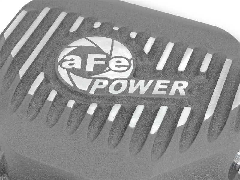 AFE Rear Differential Cover (Raw; Pro Series); Dodge/RAM 94-14 Corporate 9.25 (12-Bolt) Diff Covers aFe