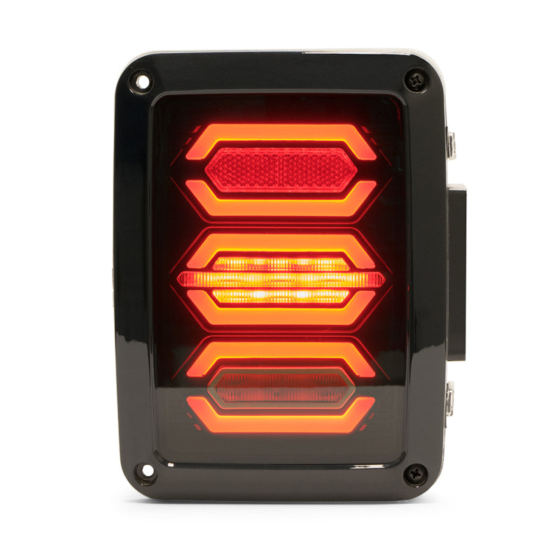 DV8 Offroad 07-18 Jeep Wrangler JK Octagon LED Tail Light Tail Lights DV8 Offroad