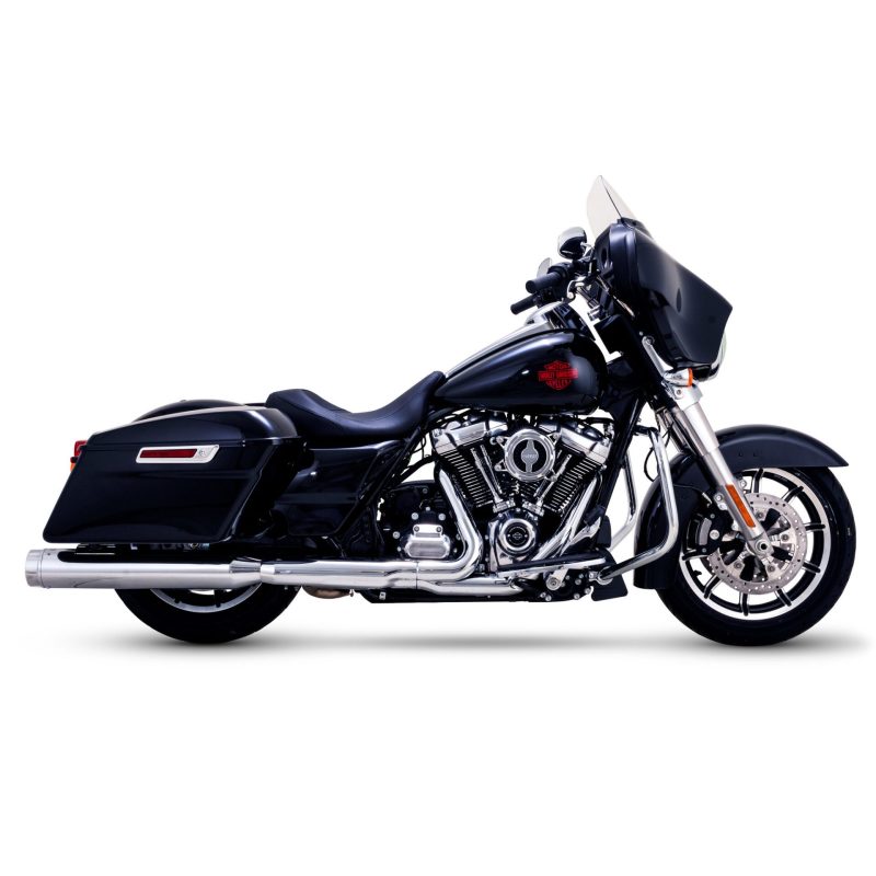 Vance & Hines HD Touring 95-16 Torquer 450 Chrome Slip-On Exhaust Motorcycle Slip-On Vance and Hines