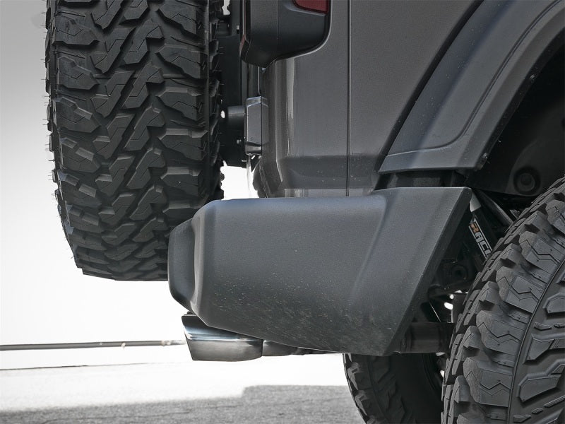aFe Rebel Series 2.5in. 304 SS C/B Exhaust System 2018 Jeep Wrangler (JL) V6-3.6L - Polished Tip Catback aFe