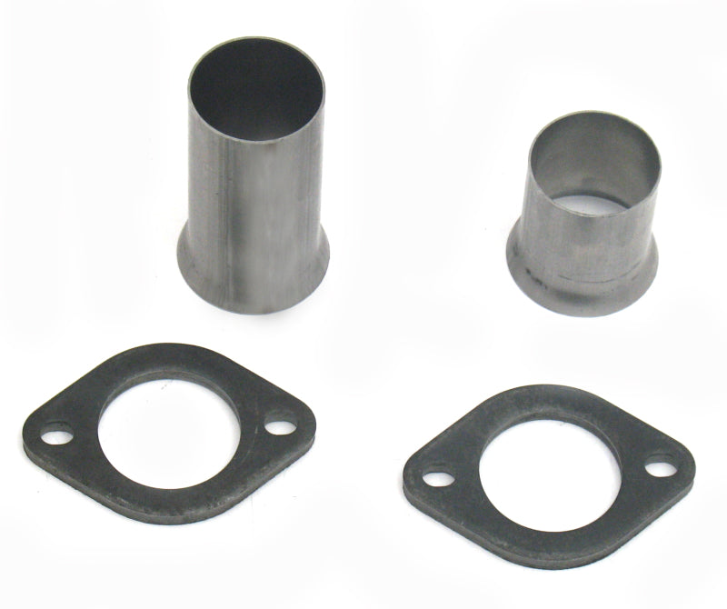 JBA 2.5in Stainless Steel Mid-Pipe Starter Tubes Exhaust Adapters JBA