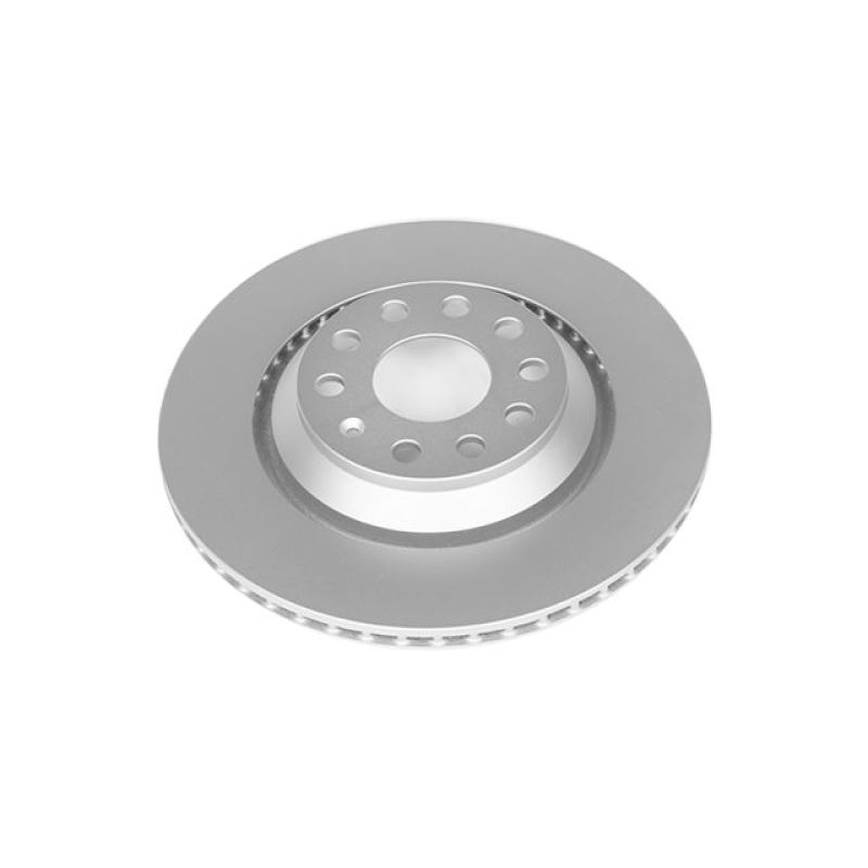 Power Stop 17-18 Audi RS3 Rear Evolution High Carbon Geomet Coated Rotor Brake Rotors - OE - Cryo PowerStop