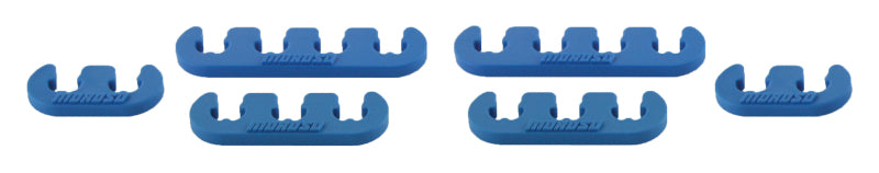 Moroso Spark Plug Wire Separator Kit - 7-9mm - Blue Spark Plug Wire Sets Moroso