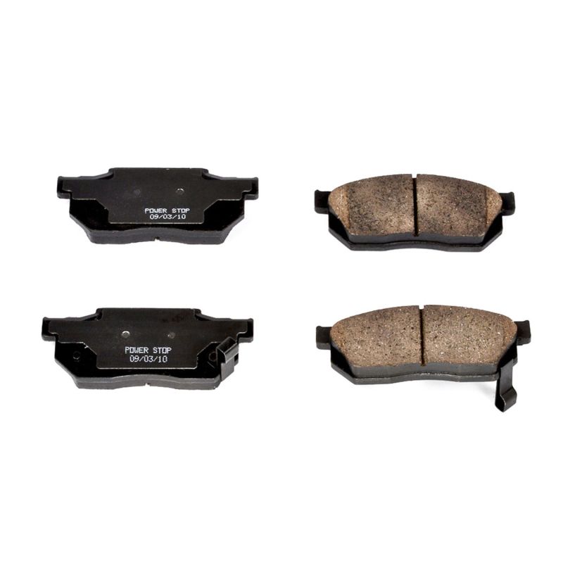 Power Stop 88-91 Honda CRX Front Z16 Evolution Ceramic Brake Pads Brake Pads - OE PowerStop