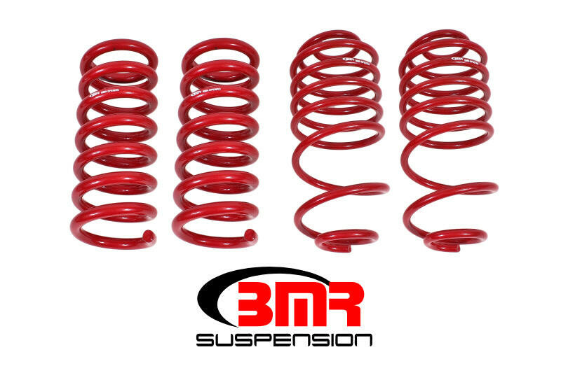 BMR 78-87 G-Body Lowering Spring Kit (Set Of 4) - Red Lowering Springs BMR Suspension