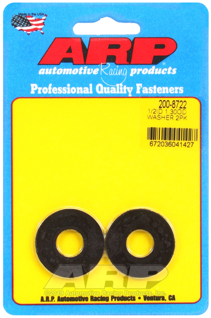 ARP 1/2 ID 1.30 OD Black Oxide Washer Kit (2 Pieces) Hardware Kits - Other ARP