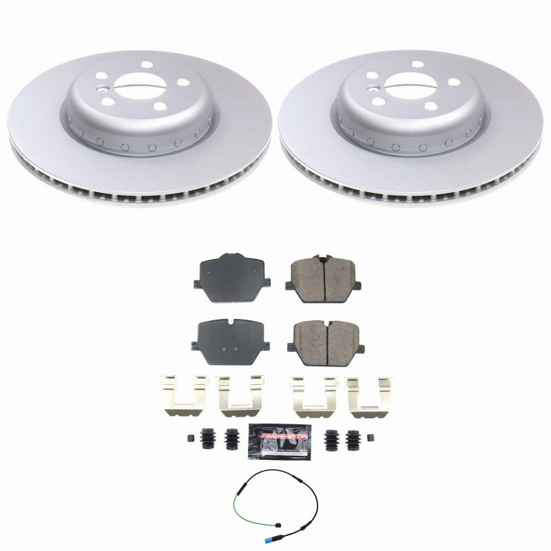 Power Stop 21-24 BMW 330e Rear Z23 Coated Brake Kit Brake Kits - Performance D&S PowerStop